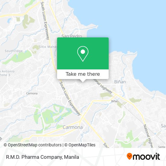 R.M.D. Pharma Company map