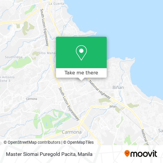 Master Siomai Puregold Pacita map