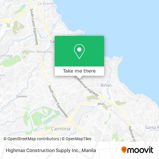 Highmax Construction Supply Inc. map