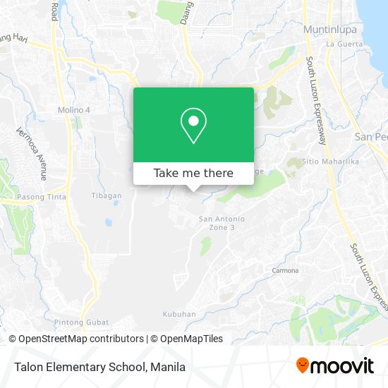 Talon Elementary School map