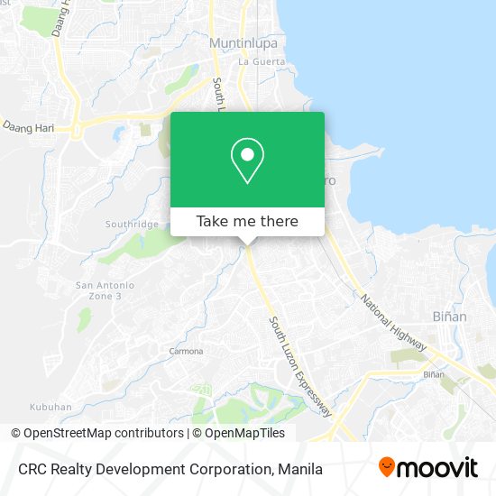 CRC Realty Development Corporation map