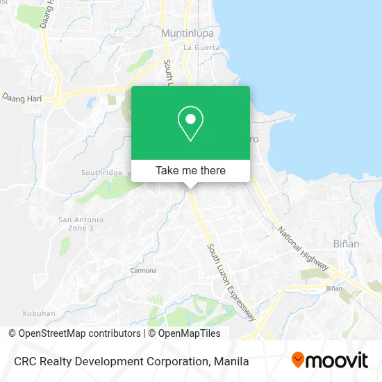 CRC Realty Development Corporation map