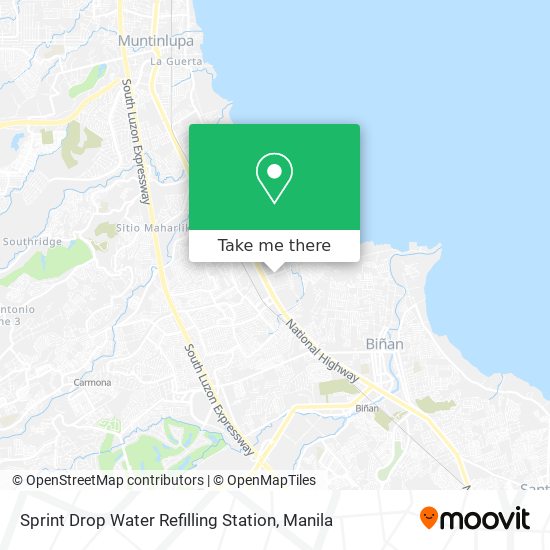 Sprint Drop Water Refilling Station map