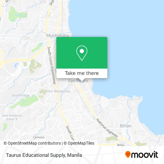 Taurus Educational Supply map