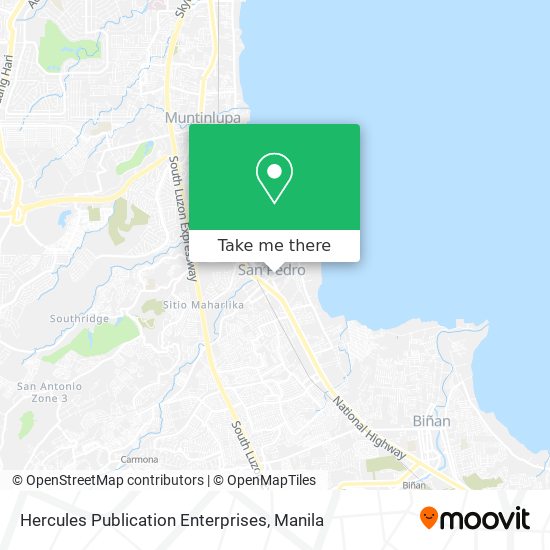 Hercules Publication Enterprises map