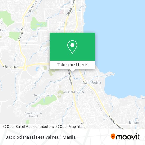 Bacolod Inasal Festival Mall map