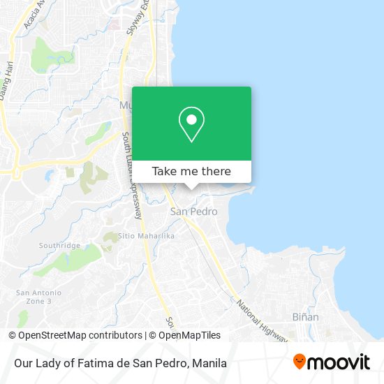 Our Lady of Fatima de San Pedro map