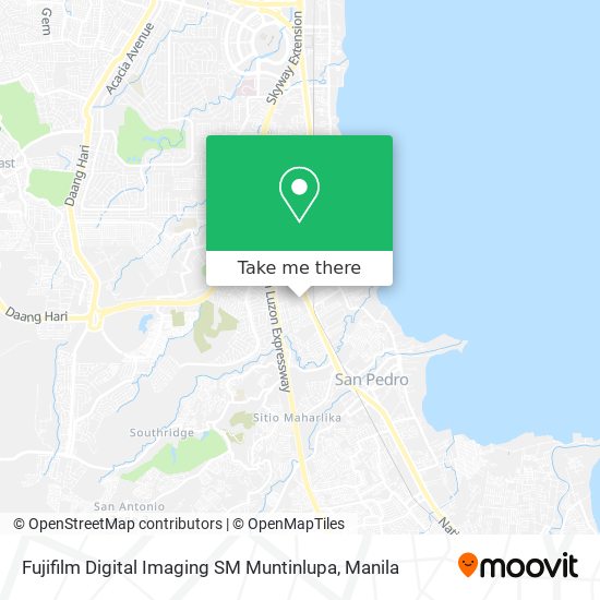 Fujifilm Digital Imaging SM Muntinlupa map