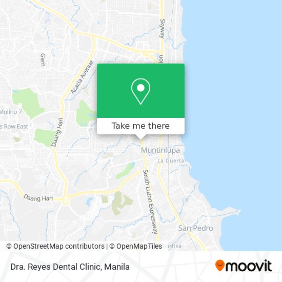 Dra. Reyes Dental Clinic map