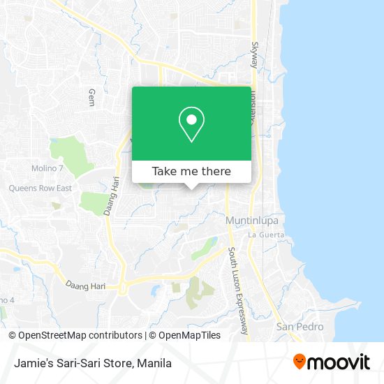 Jamie's Sari-Sari Store map