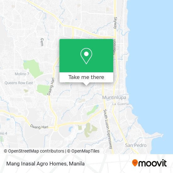 Mang Inasal Agro Homes map