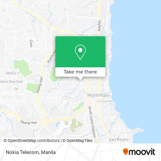 Nokia Telecom map