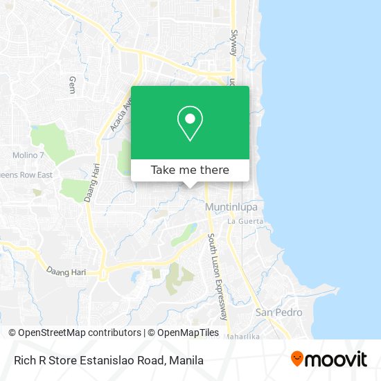 Rich R Store Estanislao Road map