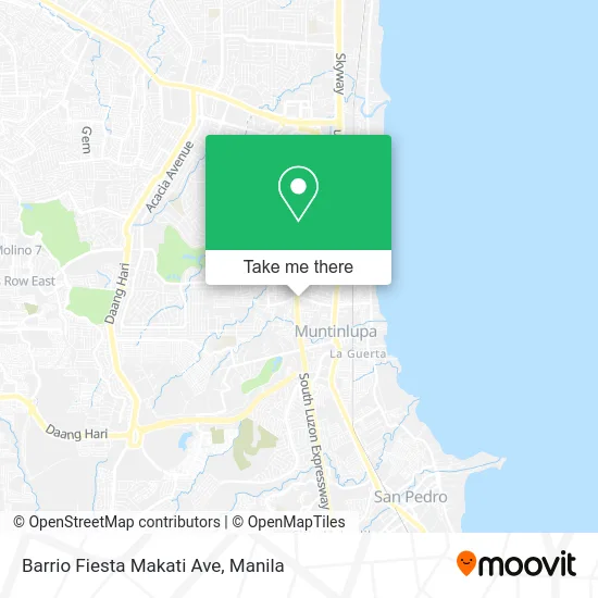 Barrio Fiesta Makati Ave map
