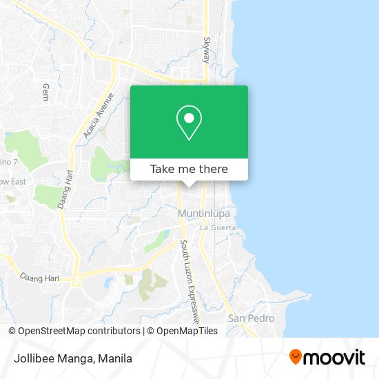 Jollibee Manga map