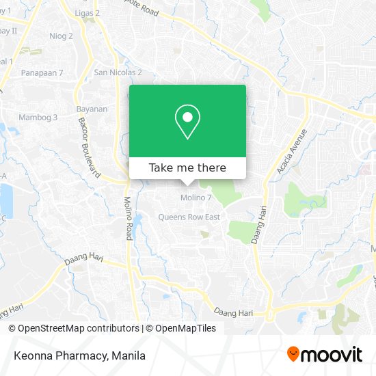 Keonna Pharmacy map