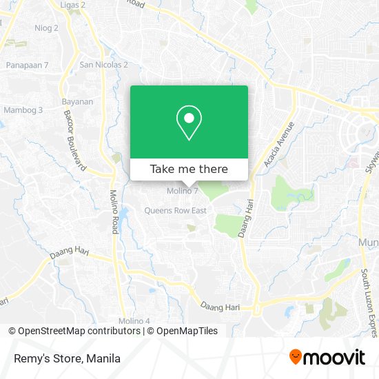 Remy's Store map