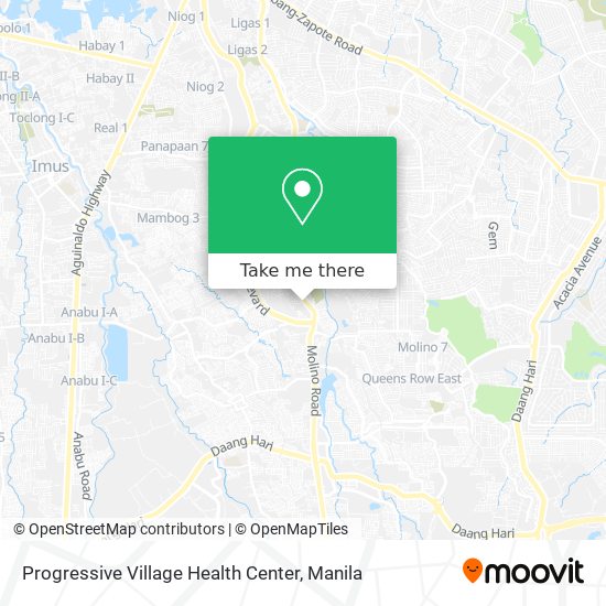 Progressive Village Health Center map
