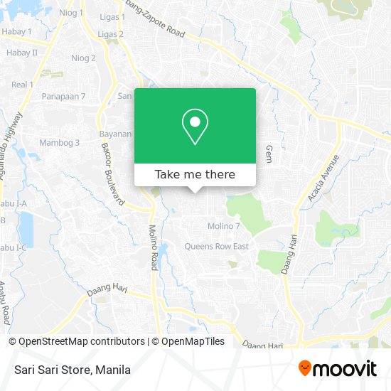 Sari Sari Store map