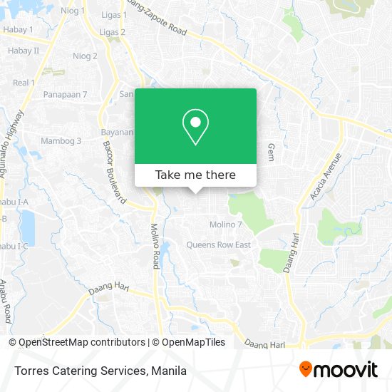 Torres Catering Services map