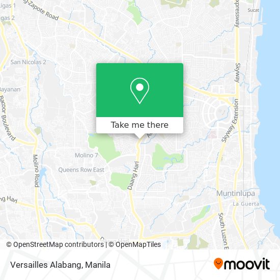 Versailles Alabang map