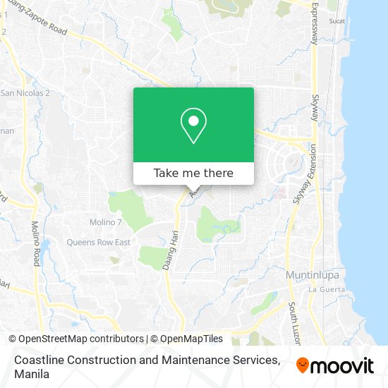 Coastline Construction and Maintenance Services map