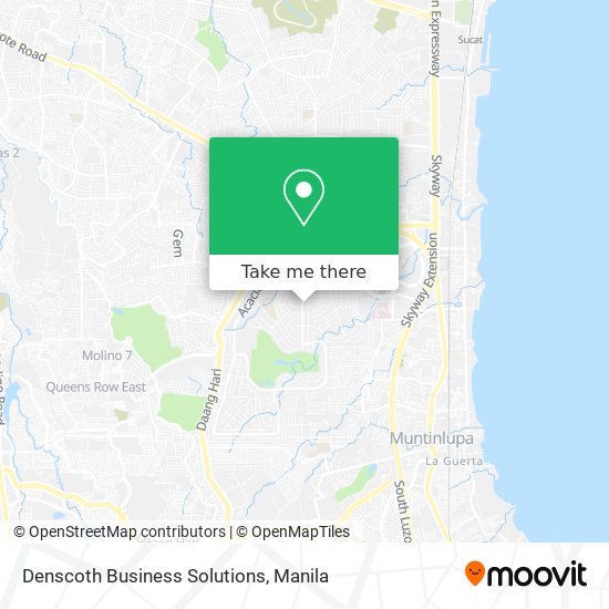 Denscoth Business Solutions map