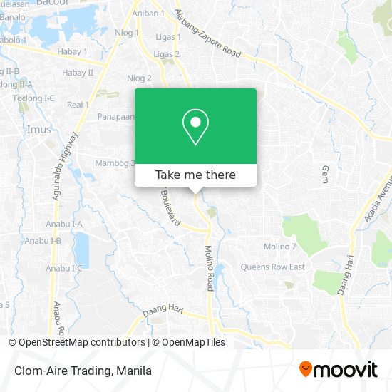Clom-Aire Trading map