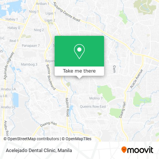 Acelejado Dental Clinic map