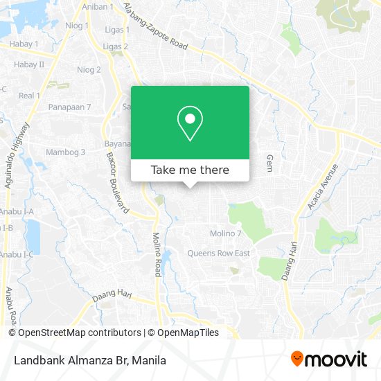 Landbank Almanza Br map