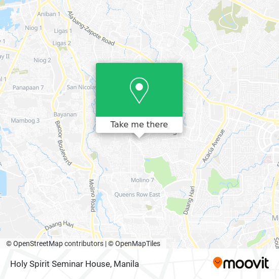 Holy Spirit Seminar House map