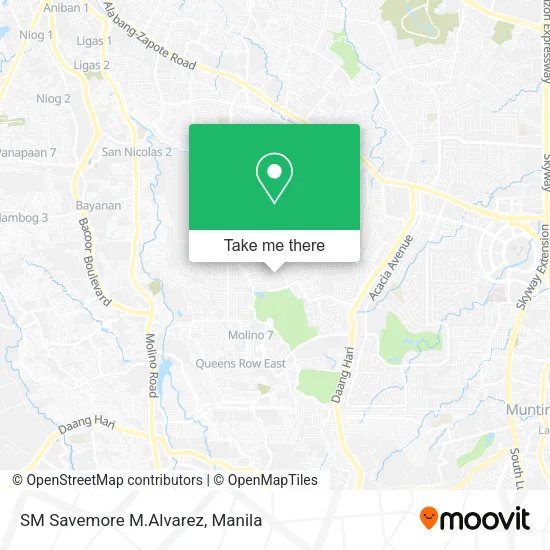 SM Savemore M.Alvarez map