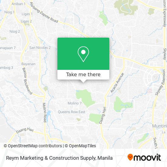 Reym Marketing & Construction Supply map