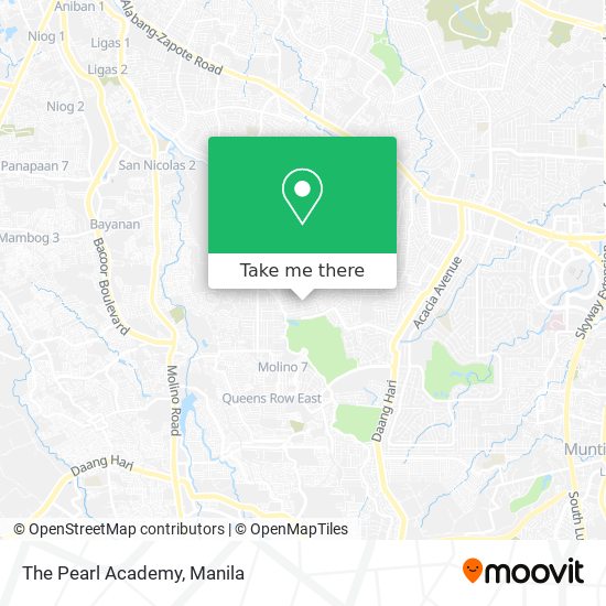 The Pearl Academy map