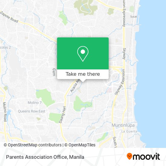 Parents Association Office map