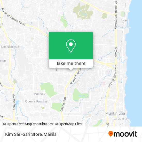 Kim Sari-Sari Store map