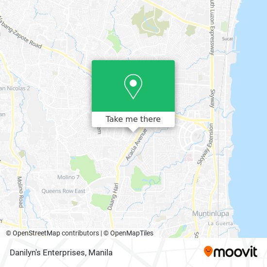 Danilyn's Enterprises map