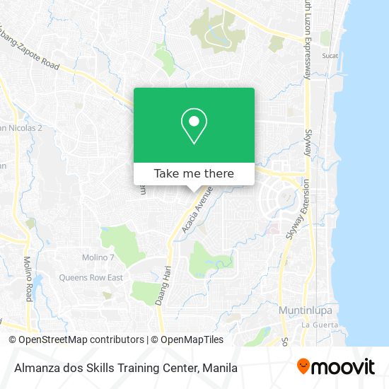 Almanza dos Skills Training Center map