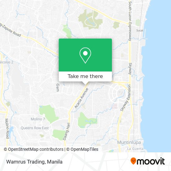 Wamrus Trading map