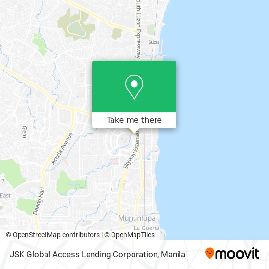 JSK Global Access Lending Corporation map