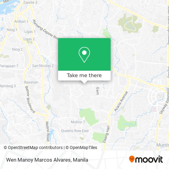 Wen Manoy Marcos Alvares map