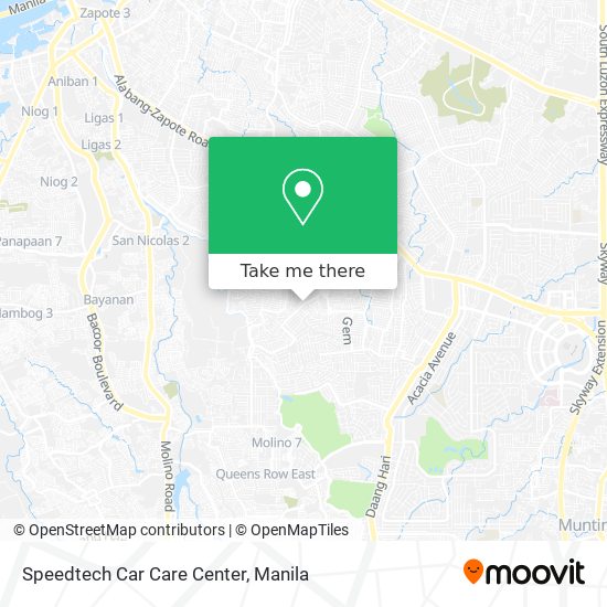 Speedtech Car Care Center map