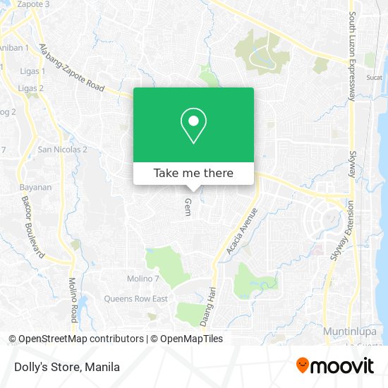 Dolly's Store map