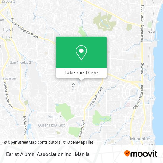Earist Alumni Association Inc. map
