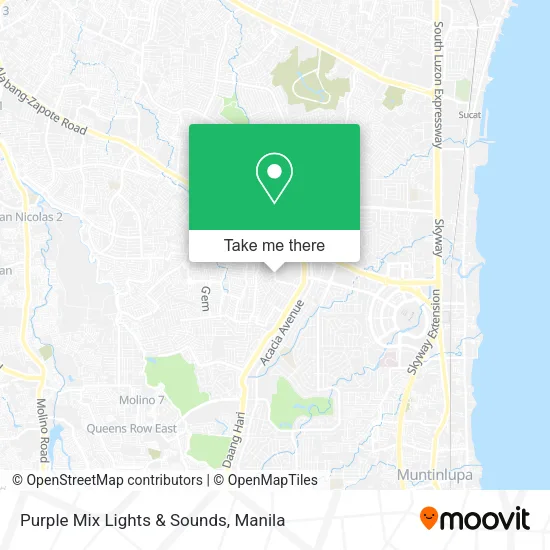 Purple Mix Lights & Sounds map