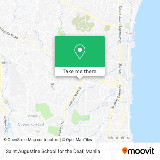Saint Augustine School for the Deaf map