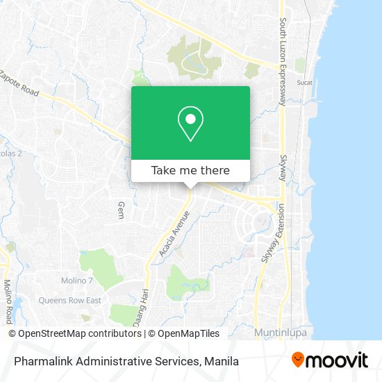 Pharmalink Administrative Services map