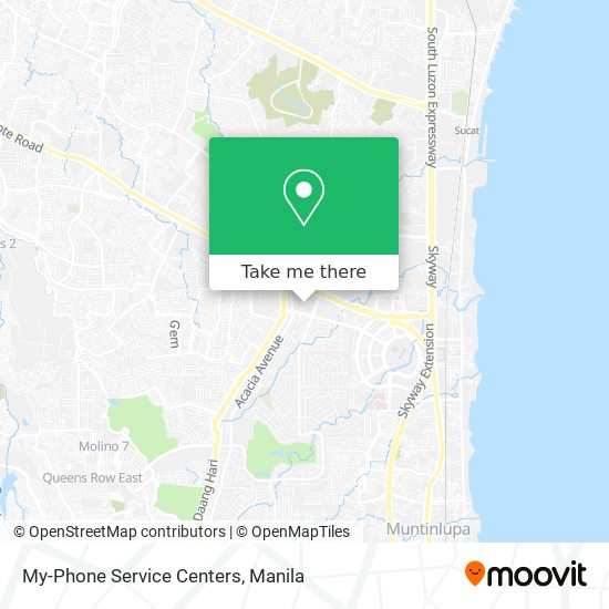 My-Phone Service Centers map