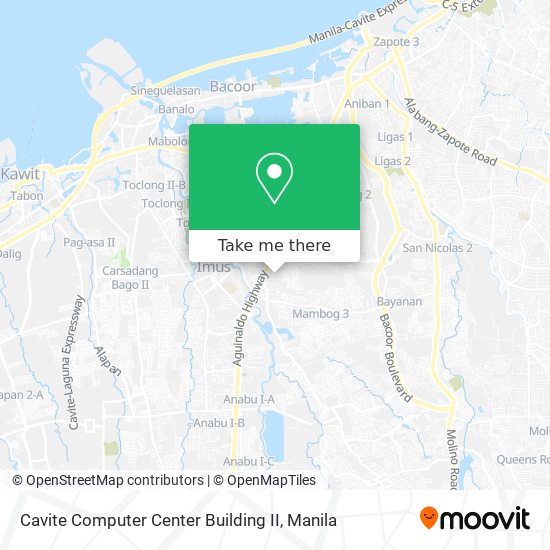 Cavite Computer Center Building II map