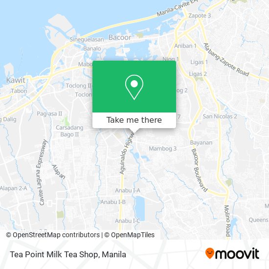 Tea Point Milk Tea Shop map